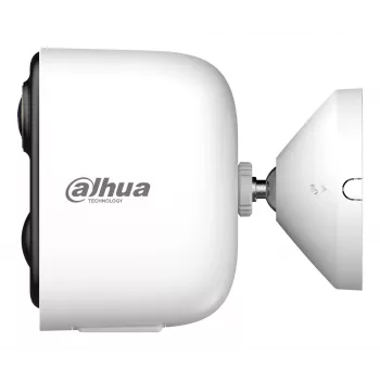Câmara de vigilância bullet sem fios DAHUA BF5H 5MP com bateria, Wi-Fi, visão noturna, IP65, áudio bidirecional, deteção PIR, holofote e sirene integrados, slot Micro-SD