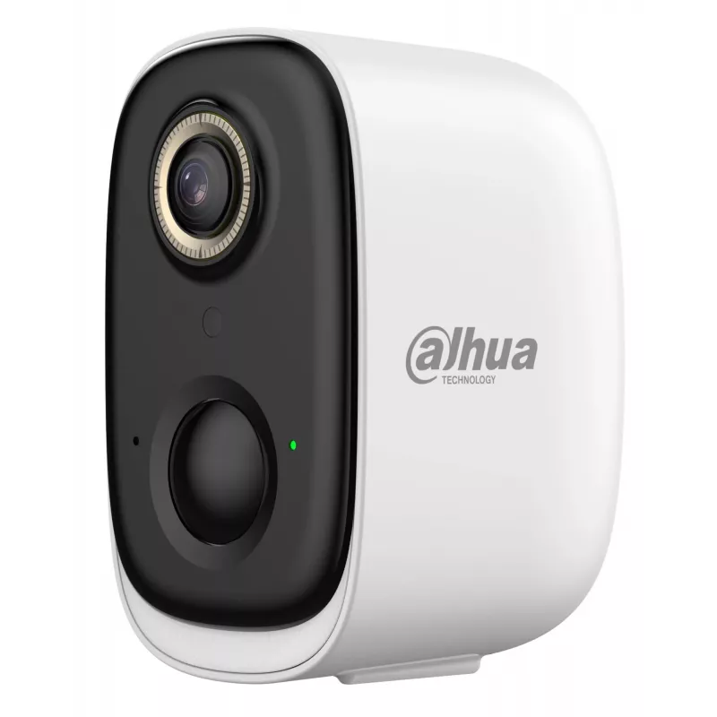 DAHUA BF5H câmara bullet Wi-Fi de 5 MP com bateria e painel solar, Wi-Fi 6 dual band, visão noturna IR, IP66, deteção PIR, áudio bidirecional, dissuasão com luz e som, microSD até 512 GB