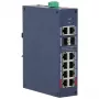 DAHUA CHS4212-8GT-110 Switch Industrial PoE gerido, 8 portas Gigabit + 2 SFP, 110W