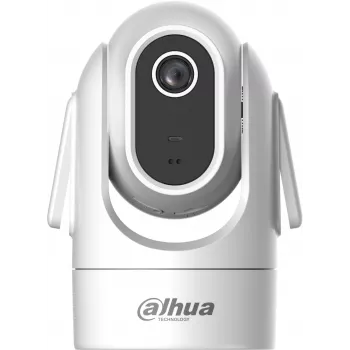Câmara WLAN DAHUA H2C 2MP PT IR dome com áudio bidirecional