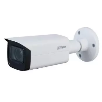 Câmara bullet HDCVI 5MP Dahua varifocal motorizada com IR de 80m e microfone integrado – HAC-HFW2501TU-Z-A-27135-S2