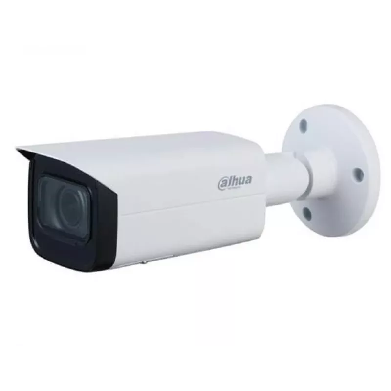 Câmara bullet HDCVI 5MP Dahua varifocal motorizada com IR de 80m e microfone integrado – HAC-HFW2501TU-Z-A-27135-S2
