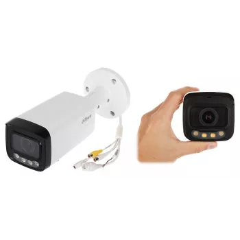 Dahua IPC-HFW2249T-ZAS-IL-27135 Câmara IP bullet 2MP IR e luz quente