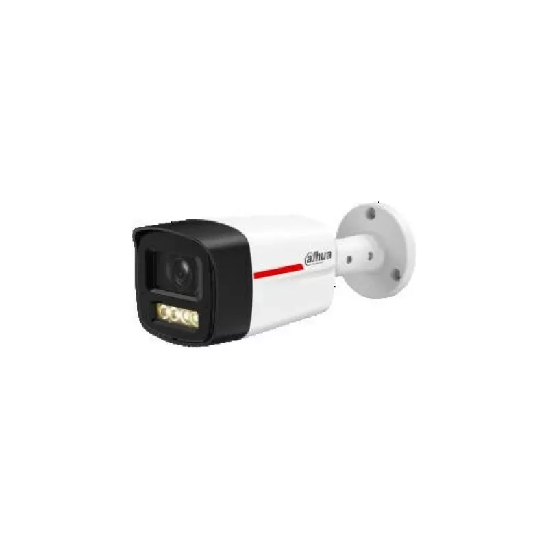 DAHUA IPC-HFW2449TL-S-LED-0280B-PROX WizSense WizColor X Câmara IP bullet 4MP com objetiva de 2.8mm, visão noturna a cores, microfone incorporado, PoE, IP67