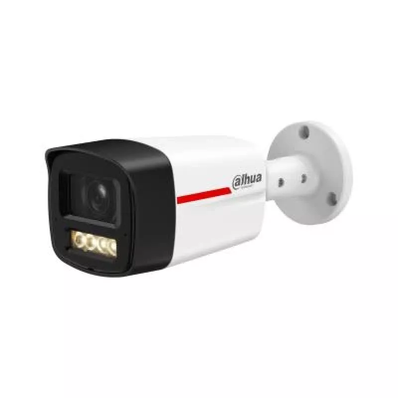 DAHUA IPC-HFW2449TL-S-LED-0280B-PROX WizSense WizColor X Câmara IP bullet 4MP com objetiva de 2.8mm, visão noturna a cores, microfone incorporado, PoE, IP67