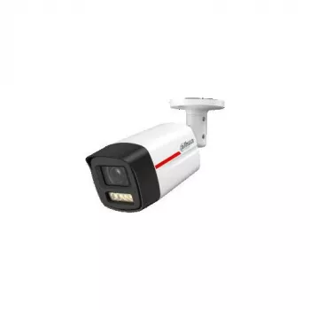 DAHUA IPC-HFW2449TL-S-LED-0280B-PROX WizSense WizColor X Câmara IP bullet 4MP com objetiva de 2.8mm, visão noturna a cores, microfone incorporado, PoE, IP67