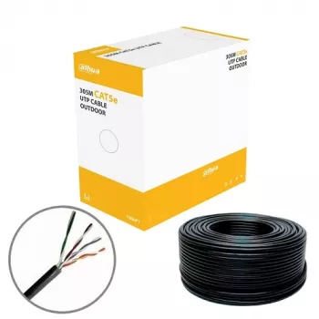 Cabo exterior Cat5e UTP Dahua PFM920-5EU 305m (1000ft) bobina