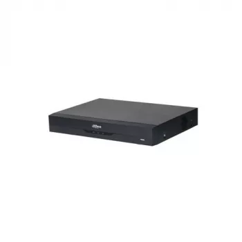 Dahua Technology XVR5116H-4KL-I3 Gravador de vídeo digital (DVR) 16 canais 5-em-1 com IA, gravação 4K-N, H.265+, 1 SATA até 10 TB, preto