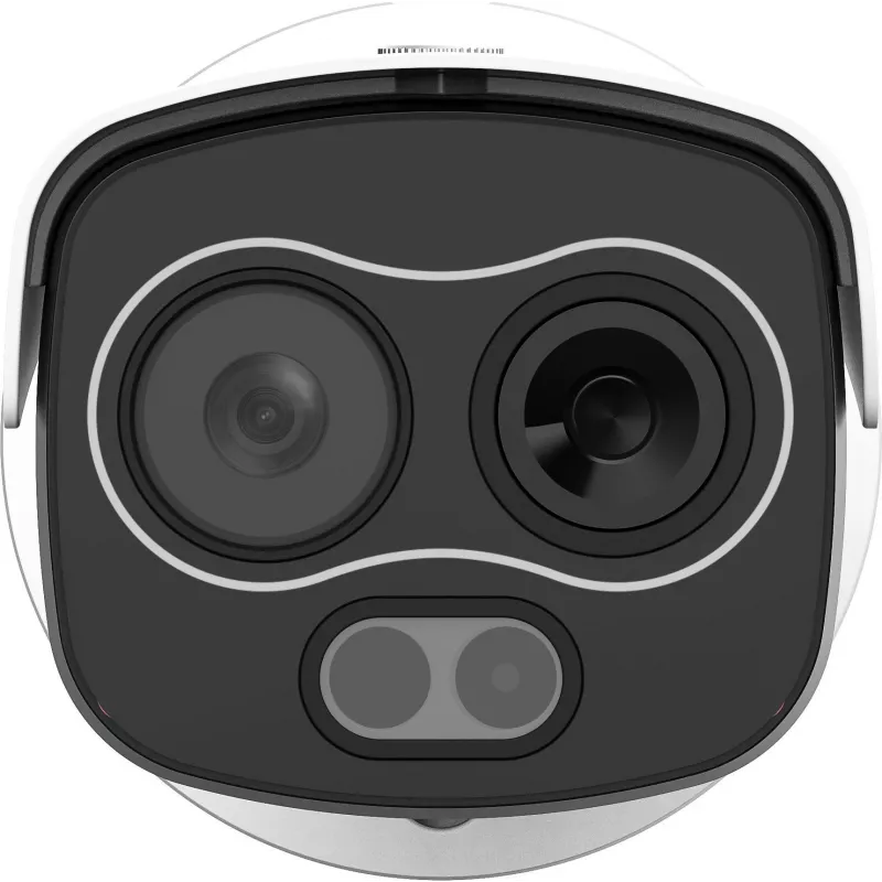 DAHUA TPC-BF1241-B3F4-DW-S8 câmara dome térmica, 256x192 térmica e 4MP visível, 3.5mm/4mm, IP67, PoE