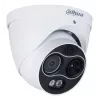 Dahua TPC-DF1241-TB3F4-DW-S8-V1 Câmara IP Térmica e Visível de Espectro Duplo, 4MP, Térmica 256x192, IP67, IK10