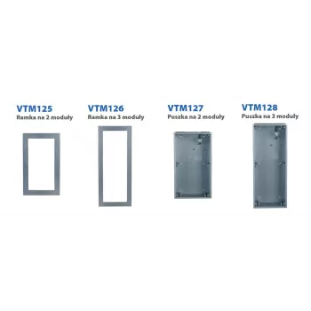 Módulo cego Dahua VTO4202F-MN para posto exterior modular VTO4202F, prateado