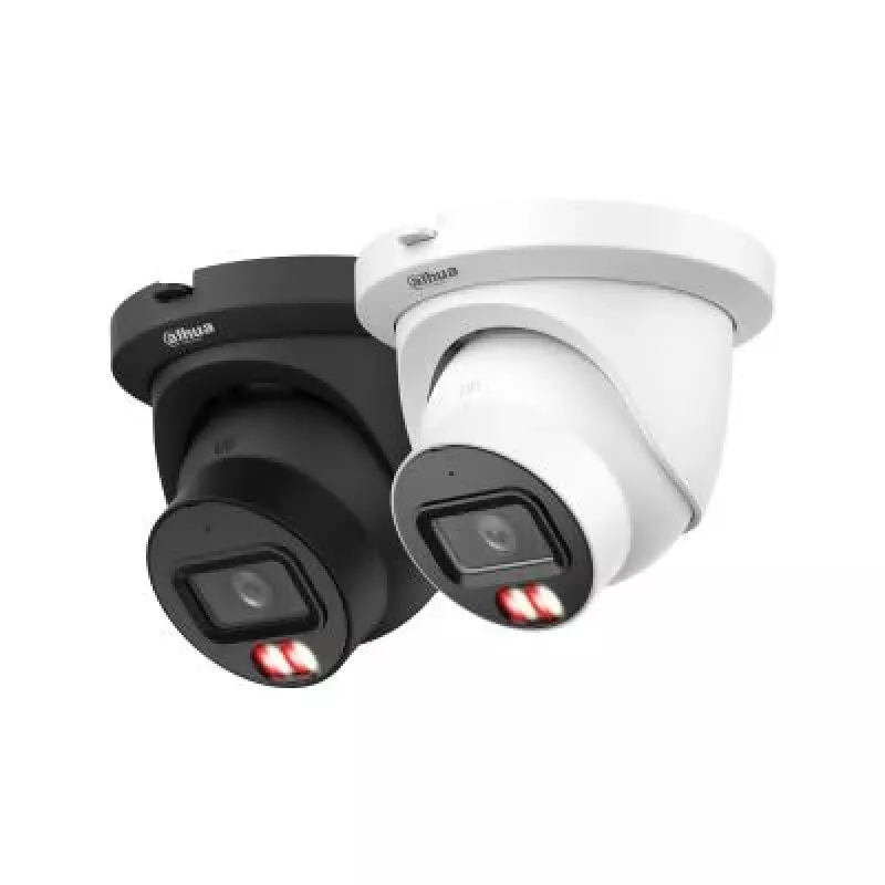 Câmara de rede Eyeball DAHUA WizSense 5 Series 8MP, lente fixa 2,8mm, Preta, IPC-HDW5859TM-ASE-IL-0280B-BLACK
