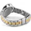 Relógio de pulso de quartzo Daisy Dixon DD088SGM mulher 36mm malha de aço inoxidável prateada