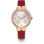 DAISY DIXON relógio de pulso analógico de quartzo para senhora DD156RRG - caixa de liga em ouro rosa de 36mm com bracelete de malha em aço inoxidável