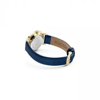Daisy Dixon Relógio de mulher DD086UG 36mm quartzo analógico mostrador prateado bracelete de pele cinzenta