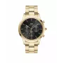 DANIEL WELLINGTON Classic Relógio de homem 42mm Ouro rosa Pele preta DW00100641
