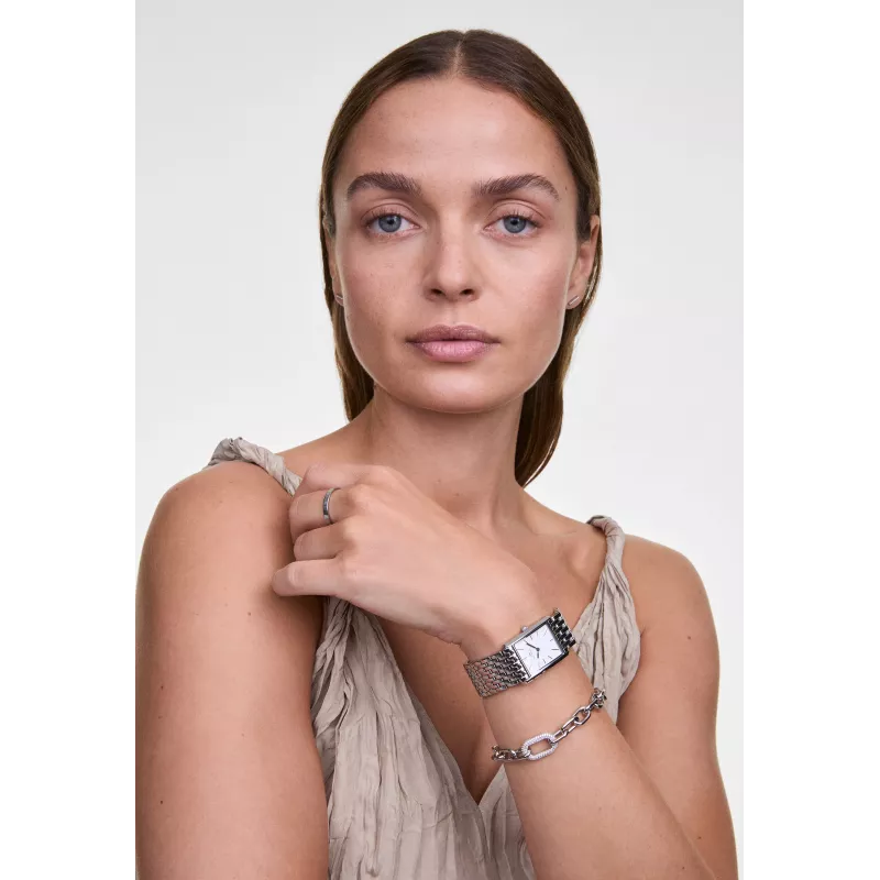 Daniel Wellington Classic Petite 32mm relógio de senhora - bracelete de malha milanesa ouro rosa - DW00100706