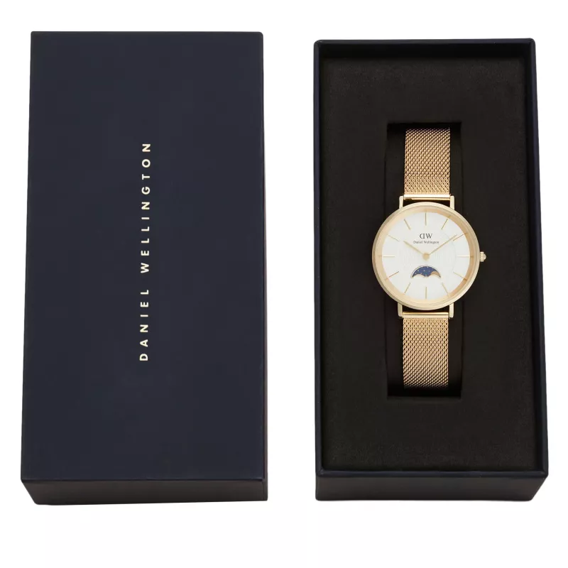 Daniel Wellington Colar Elan Lumine 26mm ouro rosa aço inoxidável