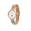 Relógio de mulher DANIEL WELLINGTON Petite Lumine 32mm prateado com mostrador em madrepérola e bracelete mesh prateada DW00100773