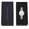 Relógio Daniel Wellington Petite Lumine 32mm mesh em aço inoxidável tom ouro rosa