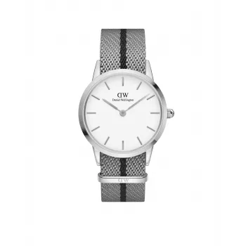 DANIEL WELLINGTON Petite Lumine Relógio de mulher 26mm Aço inoxidável prateado malha DW00100679