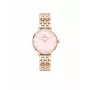 Relógio de senhora DANIEL WELLINGTON Petite Lumine 28mm rosa-ouro aço inoxidável mesh DW00100617