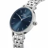 Relógio DANIEL WELLINGTON Petite Lumine mulher 28mm prateado aço inoxidável DW00100664