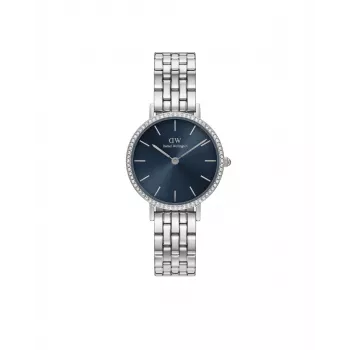 Relógio DANIEL WELLINGTON Petite Lumine mulher 28mm prateado aço inoxidável DW00100664