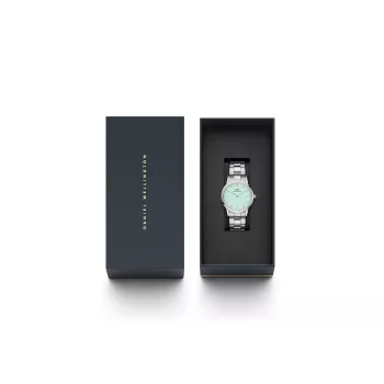 Relógio de mulher DANIEL WELLINGTON Petite Lumine 32mm mesh tom ouro rosa DW00100538
