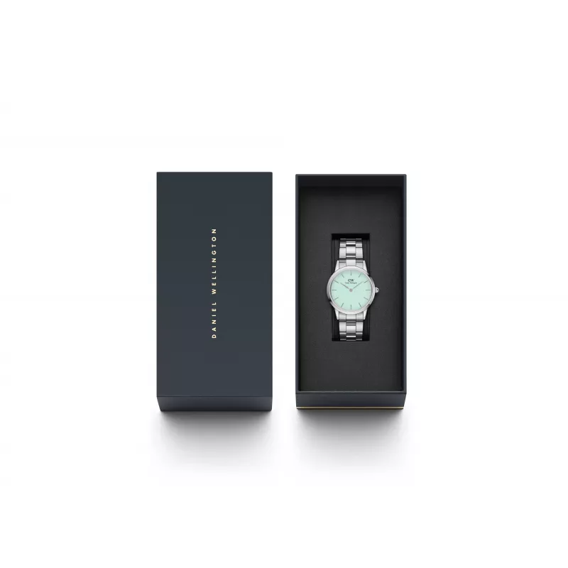 Relógio de mulher DANIEL WELLINGTON Petite Lumine 32mm mesh tom ouro rosa DW00100538