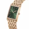 Relógio de mulher DANIEL WELLINGTON Petite Lumine 32mm Ouro rosa Aço inoxidável malha DW00100704