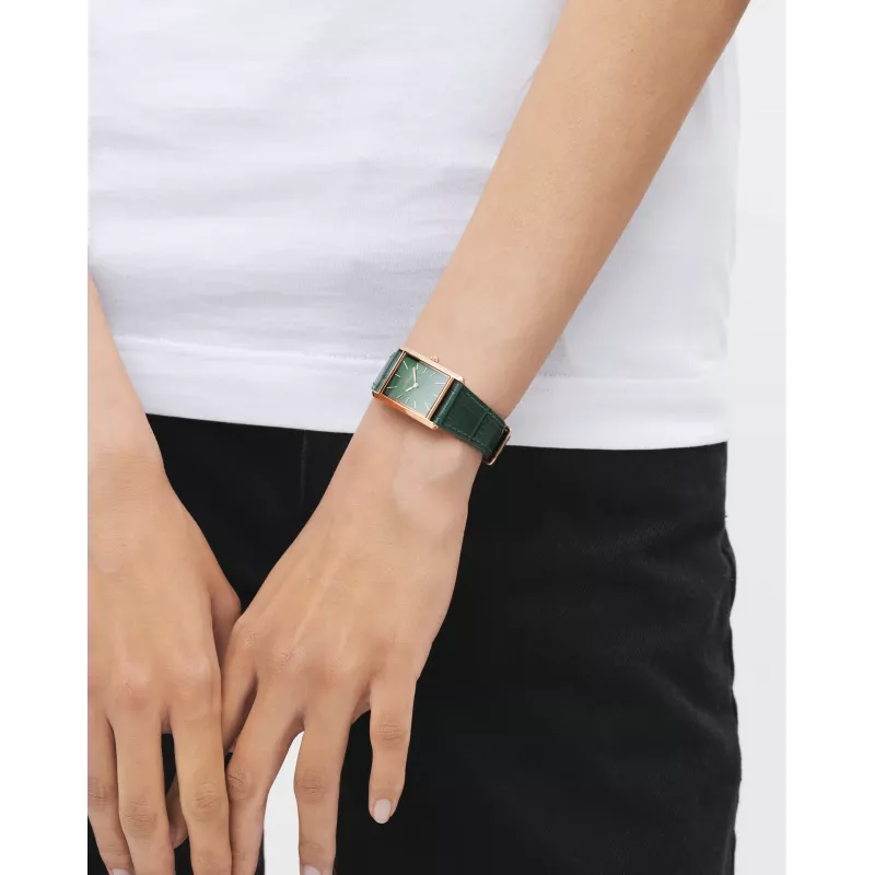 Relógio de mulher DANIEL WELLINGTON Petite Lumine 32mm prateado aço inoxidável malha DW00100694