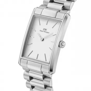 Relógio de mulher DANIEL WELLINGTON Petite Lumine 35mm ouro rosa aço inoxidável mesh DW00100701