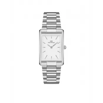 Relógio de mulher DANIEL WELLINGTON Petite Lumine 35mm ouro rosa aço inoxidável mesh DW00100701