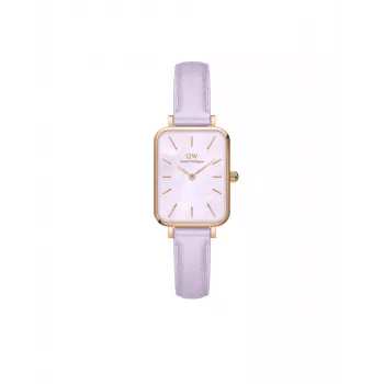 DANIEL WELLINGTON Petite Lumine Relógio de mulher DW00100637 20mm malha prateada