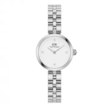 Relógio DANIEL WELLINGTON Petite Lumine mulher DW00100716 22mm prateado aço inoxidável mesh