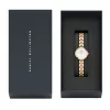 Relógio de mulher DANIEL WELLINGTON Petite Melrose 22 mm bracelete mesh ouro rosa DW00100715