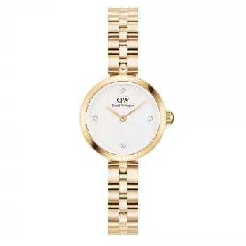 Relógio de mulher DANIEL WELLINGTON Petite Melrose 22 mm bracelete mesh ouro rosa DW00100715
