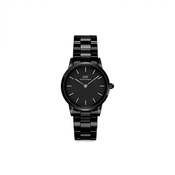 DANIEL WELLINGTON Petite Melrose Relógio de mulher 28mm bracelete de malha ouro rosa DW00100415