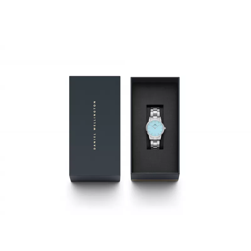 DANIEL WELLINGTON Petite Relógio de mulher 28mm malha dourada DW00100540