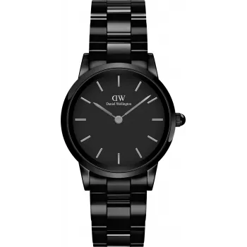 DANIEL WELLINGTON Relógio mulher DW00100414 32mm ouro rosa aço inoxidável malha