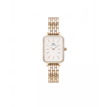 Relógio de mulher DANIEL WELLINGTON DW00100672 20mm ouro rosa aço inoxidável mesh