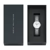 DANIEL WELLINGTON Relógio de mulher DW00100684 28mm prateado aço inoxidável malha