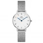DANIEL WELLINGTON Relógio de mulher DW00100684 28mm prateado aço inoxidável malha