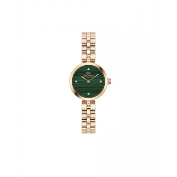 DANIEL WELLINGTON relógio de mulher DW00100721 (22mm) - ouro rosa malha de aço inoxidável