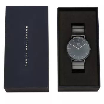 DANIEL WELLINGTON Relógio de mulher DW00100778 32mm Aço inoxidável tom ouro rosa malha