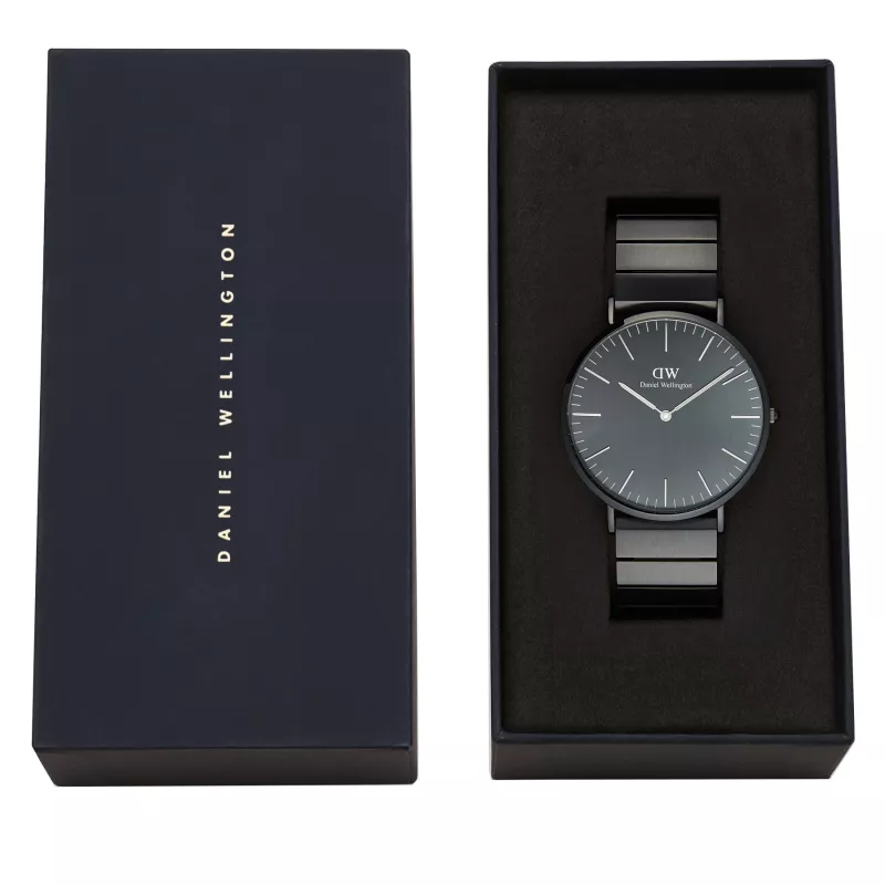 DANIEL WELLINGTON Relógio de mulher DW00100778 32mm Aço inoxidável tom ouro rosa malha