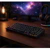 Teclado mecânico Dark Project ALU81A Terra Nova G3MS Moonstone Switch, US ANSI, Preto