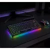 Teclado mecânico Dark Project ALU81A Terra Nova G3MS Moonstone Switch, US ANSI, Preto