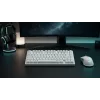 Dark Project ALU81A Terra Nova White teclado mecânico, G3MS Moonstone Switch, US ANSI